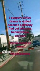 I support carlos drama is ended forever never ever will by back