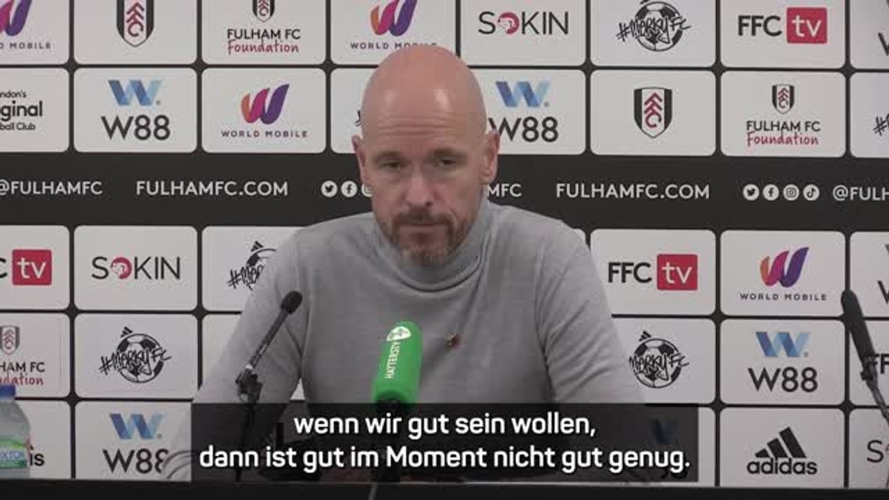 Ten Hag: 'Müssen viel mehr investieren'