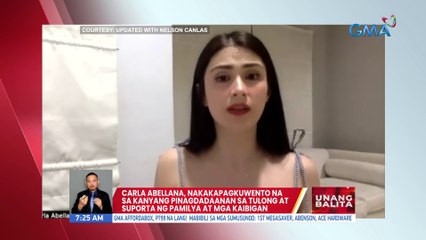 Carla Abellana, nakakapagkuwento na sa kanyang pinagdadaanan sa tulong at suporta ng pamilya at mga kaibigan | UB
