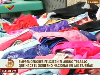 Habitantes de las Tejerías agradecen al Gobierno Nacional por la recuperación del sector económico