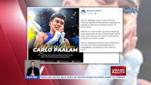 Pinoy boxer Carlo Paalam, wagi ng ginto sa 2022 Asian Elite Men & Women Boxing Championship | UB