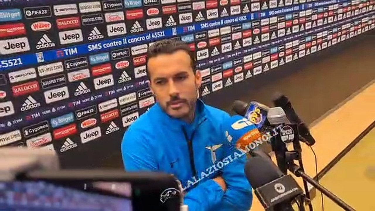 Juventus-Lazio 3-0, Pedro in mixed zone