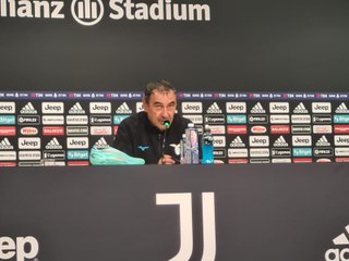 Juventus - Lazio 3-0, la conferenza stampa di Maurizio Sarri