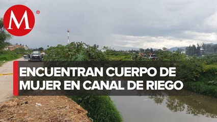 Encuentran cuerpo de mujer en canal de riego en San Luis Potosí
