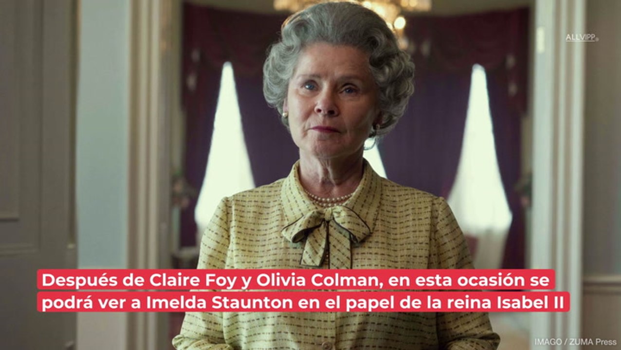 ¡Muy diferente de su personaje! 'The Crown': Imelda Staunton en la vida real