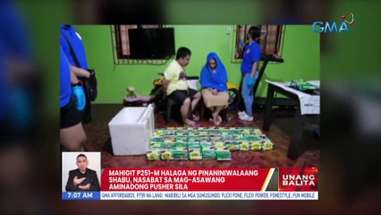 Mahigit P251-M halaga ng pinaniniwalaang shabu, nasabat sa mag-asawang aminadong pusher sila  | UB
