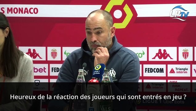Monaco 2-3 OM : Tudor évoque l'entrée de Payet et parle d'une force mentale