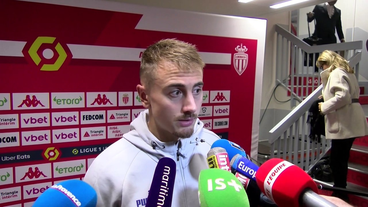 La réaction de Valentin Rongier après la victoire de l'OM contre Monaco (2-3)