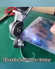 ELECTRIC DRILL PLATE CUTTER |SMART TOOL