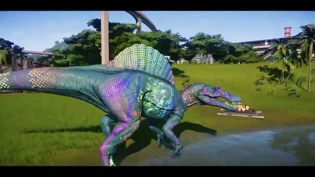 Dinosaurus Kartun Bertarung _ Film kartun dinosaurus tirex bertengkar