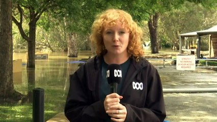 Major flooding has hit the Murray River at Albury-Wodonga overnight