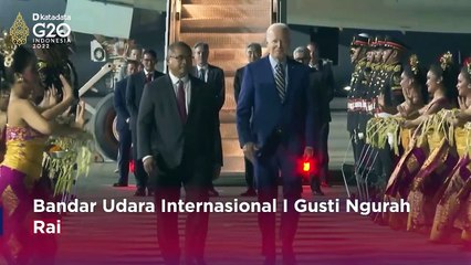 Jelang KTT G20, Biden dan Pemimpin Dunia Lainnya Tiba di Bali