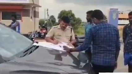 காஞ்சியில் 91 வாகனங்களுக்கு ₹8,98,300 அபராதம் வசூல் !