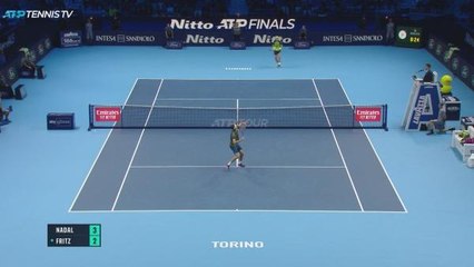 Nadal falls to Fritz in finals opener