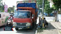 Kecelakaan Karambol Truk Hantam Sejumlah Kendaraan