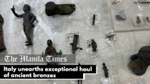 Italy unearths exceptional haul of ancient bronzes