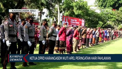 Ketua DPRD Karangasem Hadiri Peringatan Hari Pahlawan