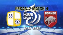 BARITO PUTRA vs BORNEO FC Full Highlight Liga 1 Indonesia