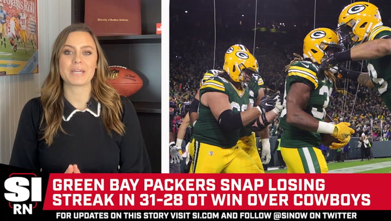 Packers End Losing Streak, 49ers Get Win on 'SNF' video Dailymotion