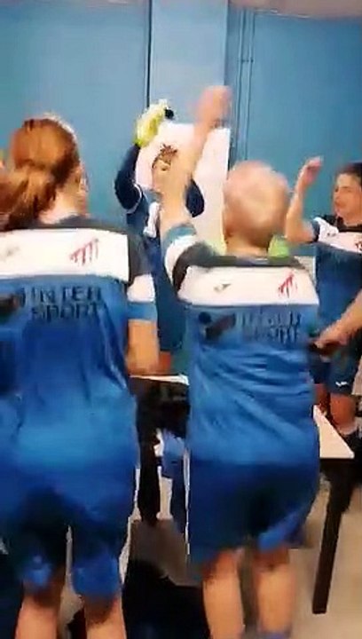 Célébration victoire ! FC Dieppe / ES Tourville (Championnat R2F le 13/11/2022)