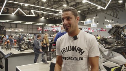 Triumph - Iván Cervantes intervista @ EICMA22