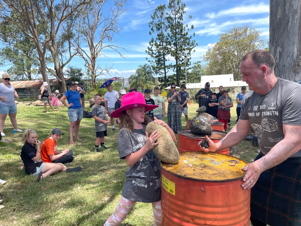 Stones of Strength competition, November 12, 2022, Beaudesert Times
