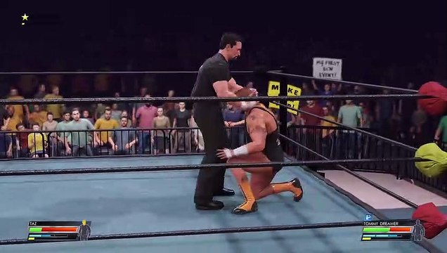 ECW World Championship Tournament, Group Two First Round: Tommy Dreamer vs. Taz