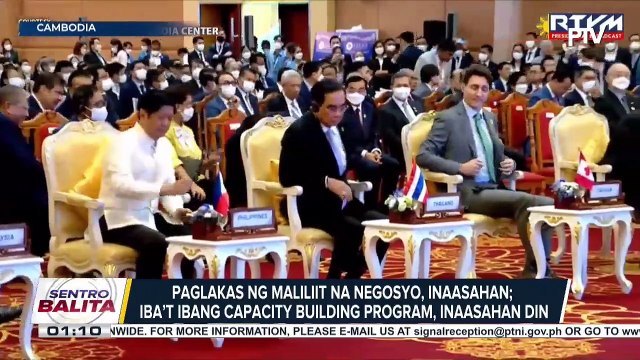 Grupo ng mga negosyante, positibong lalago pa ang ekonomiya ng bansa kasunod ng paglahok ni Pres. Ferdinand R. Marcos Jr. sa ASEAN Summit; pagtatayo ng malalaking logistic hubs sa mga bansang kasapi ng ASEAN, natalakay