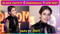 Shehnaaz Gill Looks Cute Yet Classy In Black Outfit