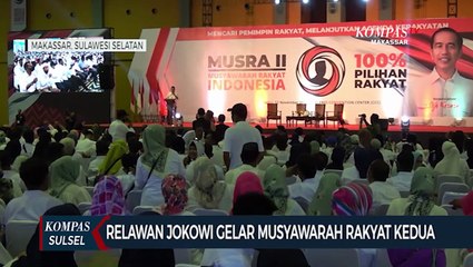 Relawan Jokowi Gelar Musyawarah Rakyat di Makassar