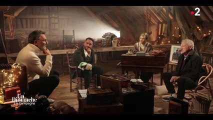 Nelson Monfort dans "Un dimanche à la campagne" sur France 2.