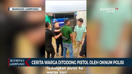 Cerita Versi Warga yang Ditodong Pistol Oleh Oknum Polisi