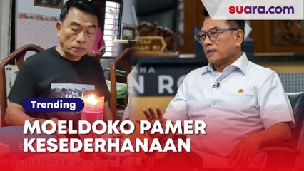 Moeldoko Pamer Kesederhanaan, Makan Nasi Jagung Pakai Urap hingga Atap Rumah Tanpa Plafon