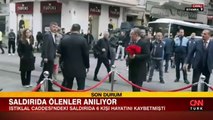 Taksim İstiklal Caddesi'ndeki patlamada hayatını kaybedenler anılıyor