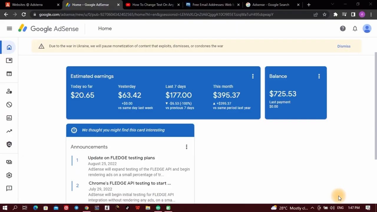 $63 per day AdSense earning(2022)_ new viral method with live proof with gologin tool antidetect