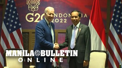 Biden meets Widodo at G20 summit