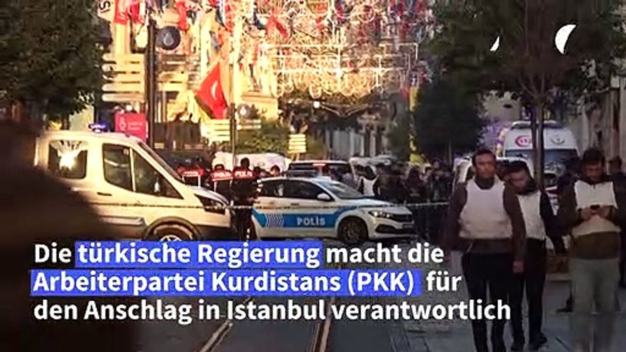 Türkische Regierung sieht PKK hinter Anschlag in Istanbul
