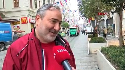 Taksim'de hayat normale dönüyor