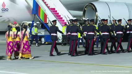 Russian Foreign Minister Sergey Viktorovich Lavrov Arrives in Bali to Attend the G20 Summit 2022