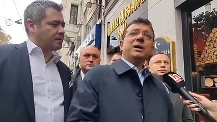 İmamoğlu: Saksılara suç bulmak değil de saksıları bir arada çalıştırmak lazım