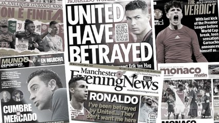 L'incroyable sortie médiatique de CR7 met le feu à l'Europe, les plans de Xavi pour le mercato du Barça