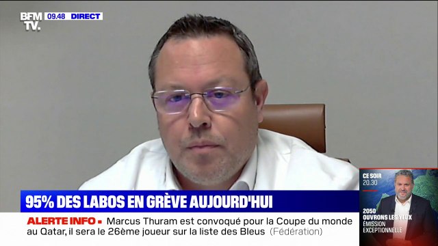 Grève des laboratoires: le directeur d'Inovie ne conteste pas la contribution exceptionnelle mais la réforme structurelle