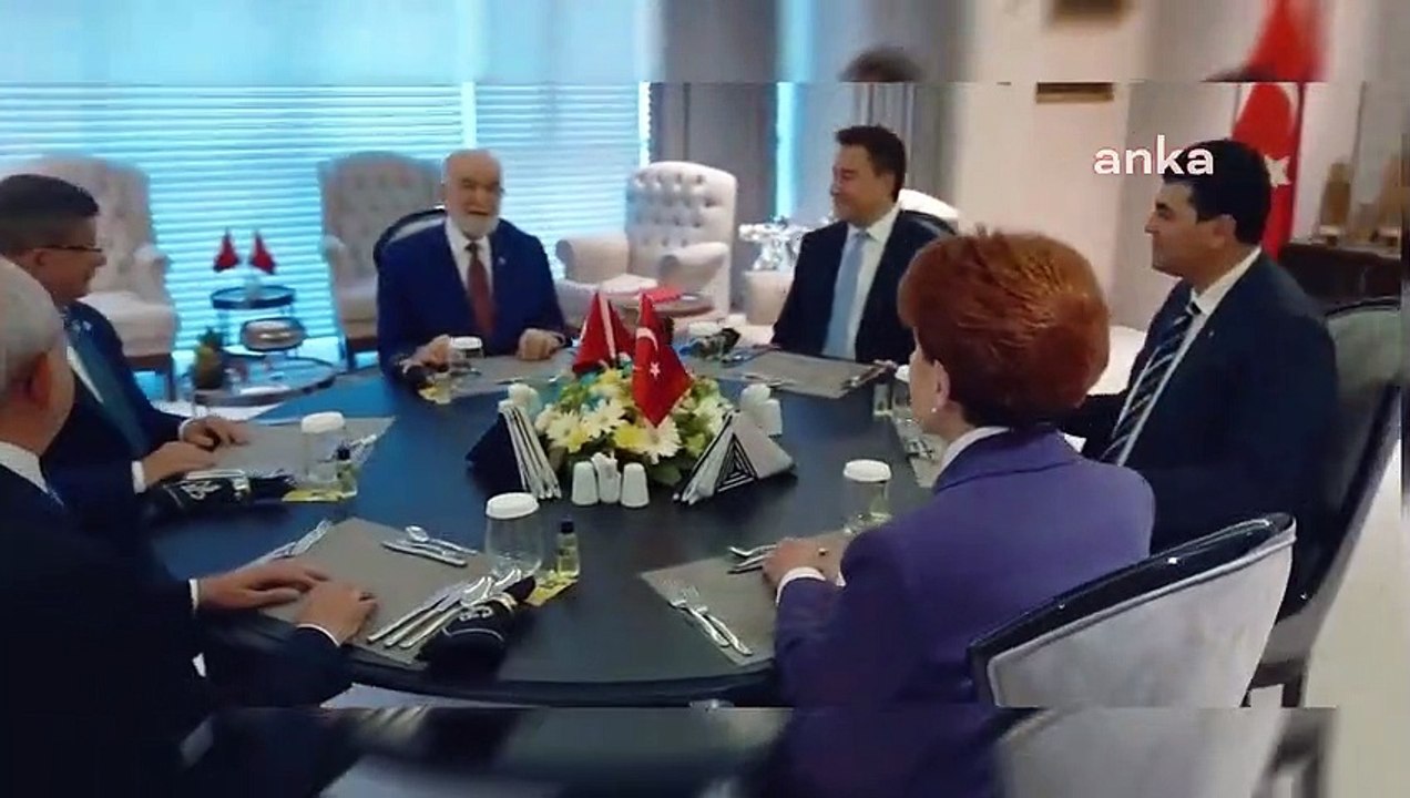 CHP'den 'Altılı Masa' toplantısı öncesinde videolu mesaj