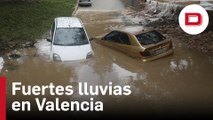 Las imágenes que dejan las fuertes inundaciones en Valencia