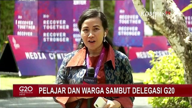 Pengamanan di Pelabuhan Padangbai Diperketat Hingga Pelajar Berjejer Sambut Delegasi G20!