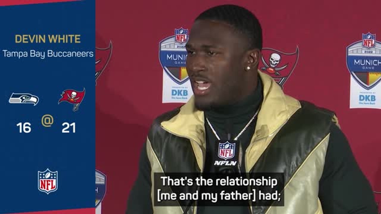 White mourns father but inspires Bucs to victory