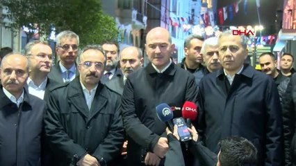 İSTANBUL-İÇİŞLERİ BAKANI SOYLU: BOMBAYI BIRAKAN KİŞİ GÖZALTINA ALINDI