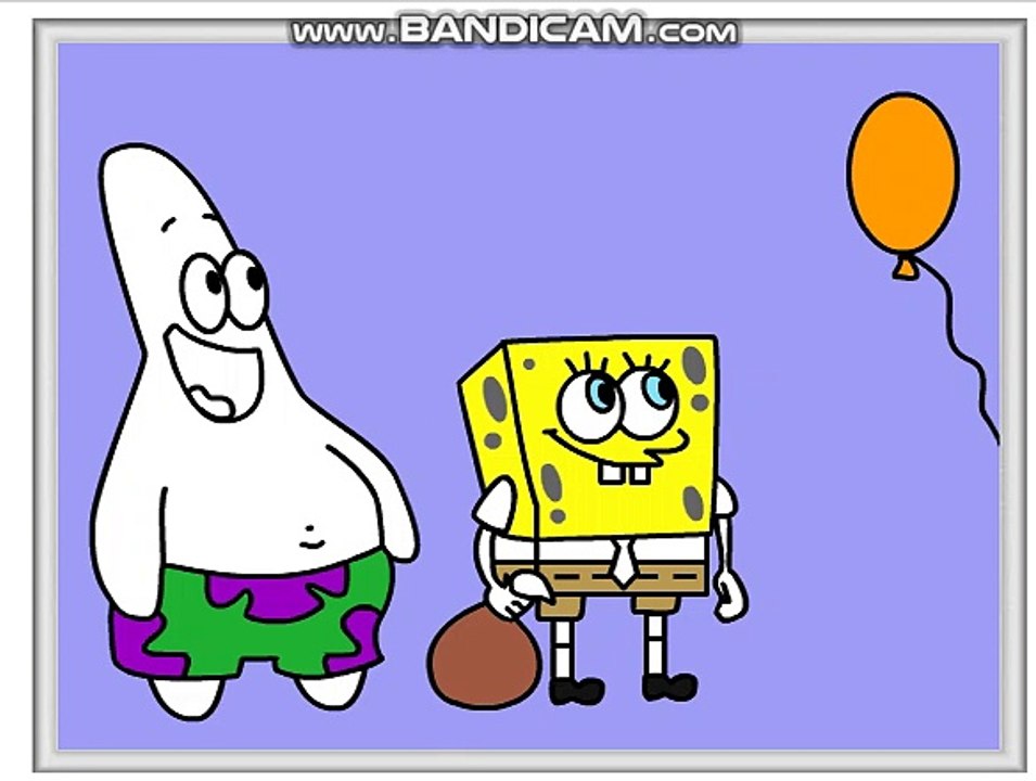 Mewarnai Gambar Spongebob and Patrick