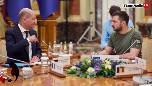 Scholz et zelensky supplient poutine pour la prolongation de l'accord sur les céréales