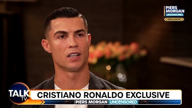 I feel betrayed - Cristiano Ronaldo hits out at Man Utd in explosive chat with Piers Morgan - TalkTV (clip)